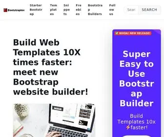 Bootstraptor.com(Free Bootstrap Themes) Screenshot