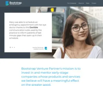 BootstrapVenturepartners.com(Bootstrap Venture Partners) Screenshot