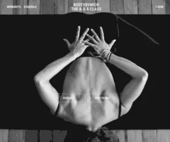 Bootybymich.com(Booty By Mich) Screenshot