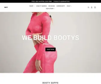 Bootysupps.com(VOLUP) Screenshot