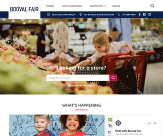 Boovalfair.com.au(Booval Fair) Screenshot