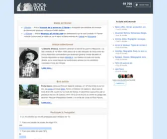 Boowiki.info(Wikipédia gratuit en Français) Screenshot