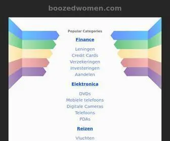 Boozedwomen.com(Boozedwomen) Screenshot
