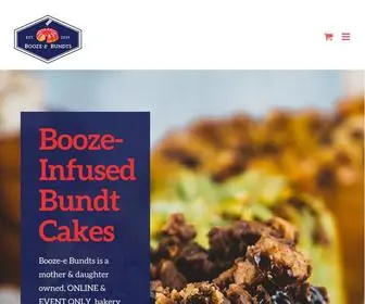 Boozeebundts.com(We bake delicious cakes in various sizes) Screenshot