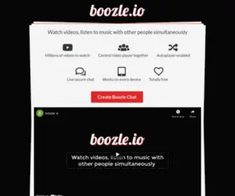 Boozle.io(Watch Youtube videos together. Watch videos) Screenshot