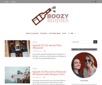 Boozybiddies.com(Boozy Biddies Podcast) Screenshot