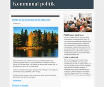 Bopartiet.se(Kommunal politik) Screenshot