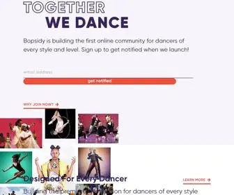 Bopsidy.com(Connecting Through Dance) Screenshot