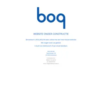 Boq-Bouw.nl(Boq Bouw) Screenshot