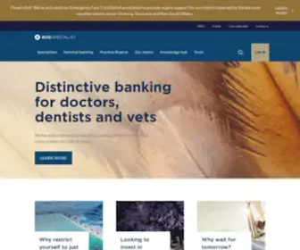BoqSpecialist.com.au(Personal & business banking specialists) Screenshot