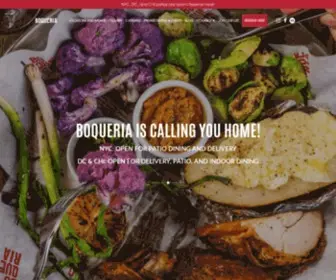 Boqueriadc.com(Spanish Tapas Bar & Restaurant in NYC) Screenshot