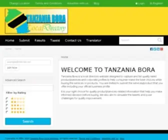 Bora.co.tz(Bora Tanzania Taarifa za Bidhaa na HudumaTaarifa za Bidhaa na Huduma) Screenshot