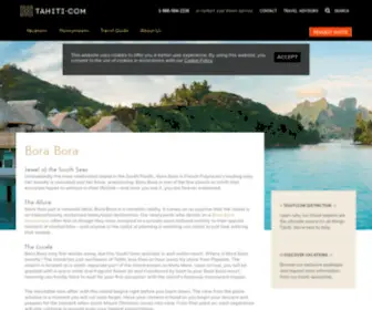 Boraboraisland.com(A Complete Guide to Bora bora Island) Screenshot