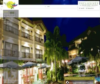 Boracaytropics.com(Boracay Tropics Resort Hotel) Screenshot