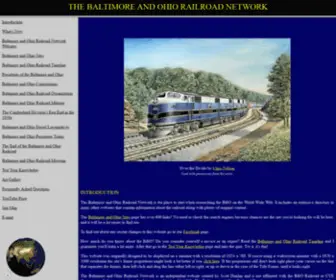 Borail.net(The Baltimore and Ohio Railroad Network) Screenshot