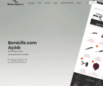 Boraknives.com.tr(Bora Bıçakları) Screenshot