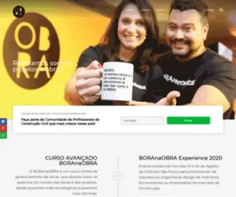Boranaobra.com.br(Home) Screenshot