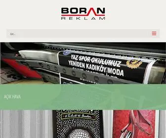 Boranreklam.com(UV Bask) Screenshot