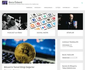 Boraozkent.com(Bora Özkent) Screenshot