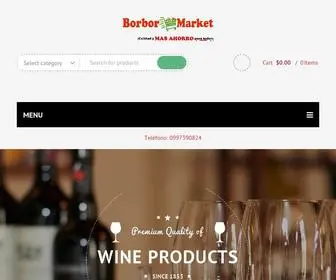 Borbormarket.com(Borbor Market) Screenshot