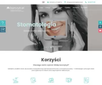 Borczyk.pl(Laserowe leczenie zębów) Screenshot