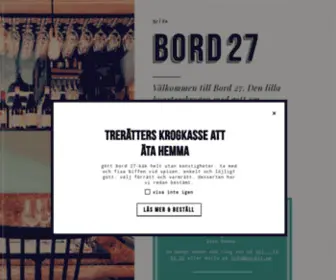 Bord27.se(Bord 27) Screenshot