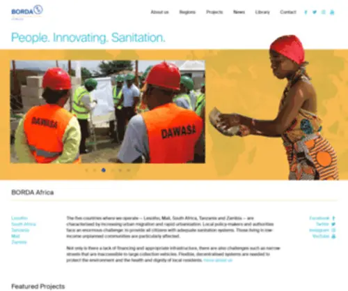Borda-Africa.org(Africa) Screenshot
