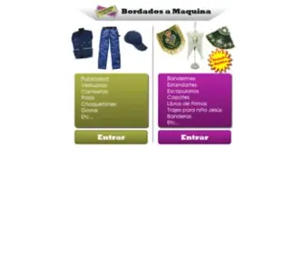 Bordadosamaquina.com(Bordados a Maquina) Screenshot