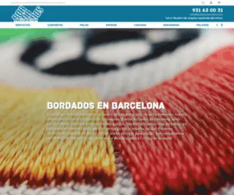 Bordadosbarcelona.com(Bordados) Screenshot