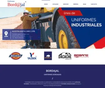 Bordajal.com.mx(Uniformes bordados) Screenshot