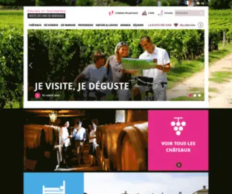 Bordeaux-Graves-Sauternes.com(Route des Vins de Bordeaux en Graves et Sauternes) Screenshot