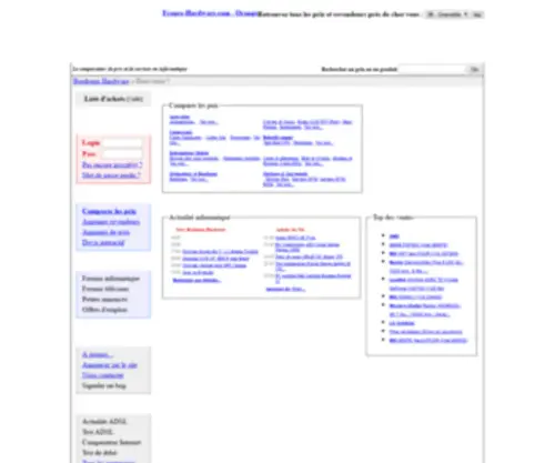 Bordeaux-Hardware.com(Bordeaux Hardware) Screenshot