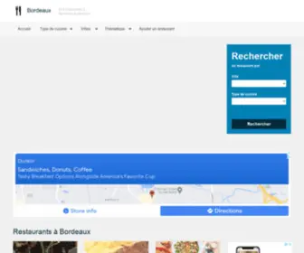 Bordeaux.restaurant(Restaurants Bordeaux) Screenshot
