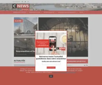 Bordeaux7.com(Le quotidien gratuit d'informations de Bordeaux et de son agglomération) Screenshot