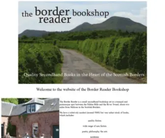 Border-Reader.co.uk(The Border Reader Bookshop) Screenshot