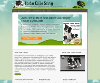 Bordercolliesavvy.com(Border Collie Savvy) Screenshot