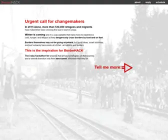 Borderhack.org(BorderHACK) Screenshot