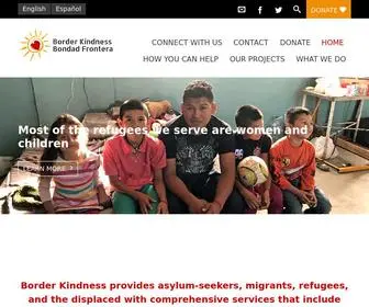 Borderkindness.org(Border Kindness) Screenshot
