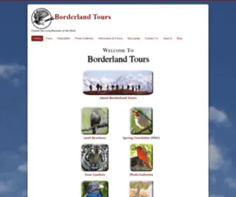 Borderland-Tours.com(Borderland Tours) Screenshot