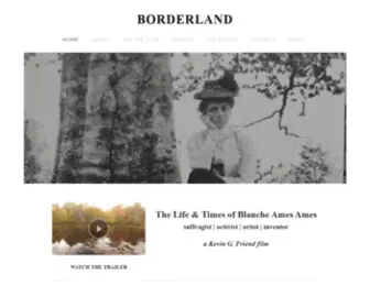 Borderlandthedocumentary.com(BORDERLAND) Screenshot