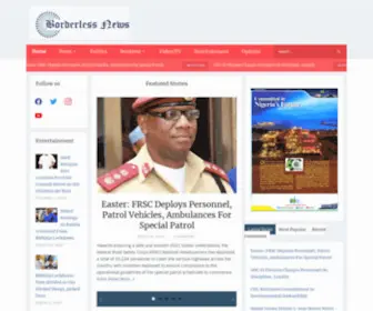 Borderlessnewsng.com(Borderless News) Screenshot