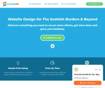 Bordernet.co.uk(Website Designers) Screenshot
