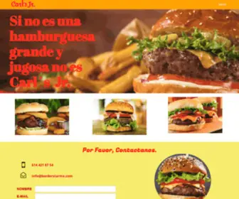 Borderstarmx.com(CARLS JR) Screenshot