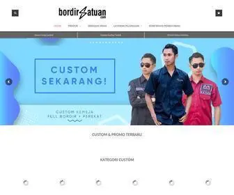 Bordirsatuan.com(Bordir Satuan) Screenshot