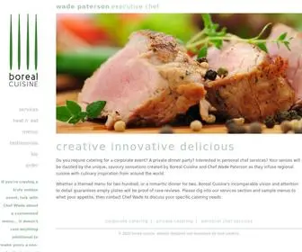 Borealcuisine.com(Boreal Cuisine) Screenshot