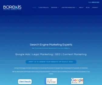 Borealisdigitalmarketing.com(Law Firm Marketing)) Screenshot