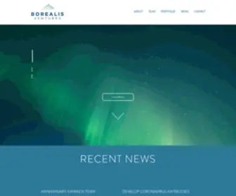 Borealisventures.com(Borealis Ventures) Screenshot