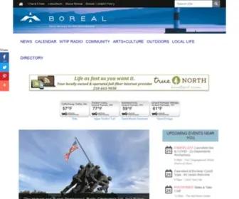 Boreal.org(Boreal Community Media) Screenshot