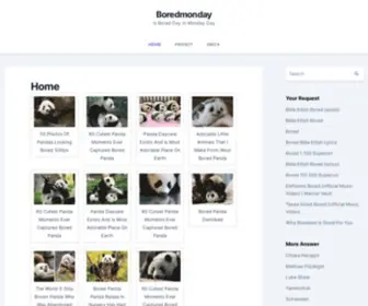Boredmonday.com(Turning Ordinary Moments) Screenshot