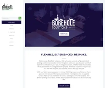 Boreholesolutions.co.uk(Borehole Solutions Ltd) Screenshot